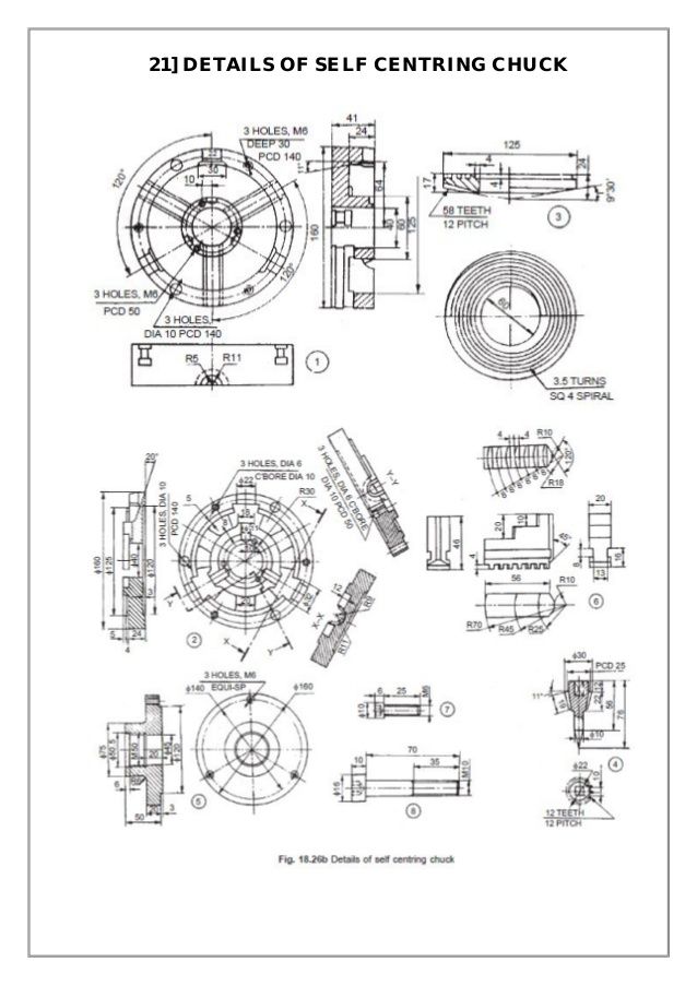 638x903 Assembly And Details Machine Drawing Pdf - Mechanical Tools Drawing