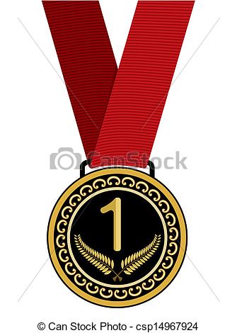 335x470 gold medal - Medal Drawing