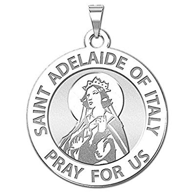 395x395 Saint Adelaide Of Italy Religious Medal - Medal Drawing