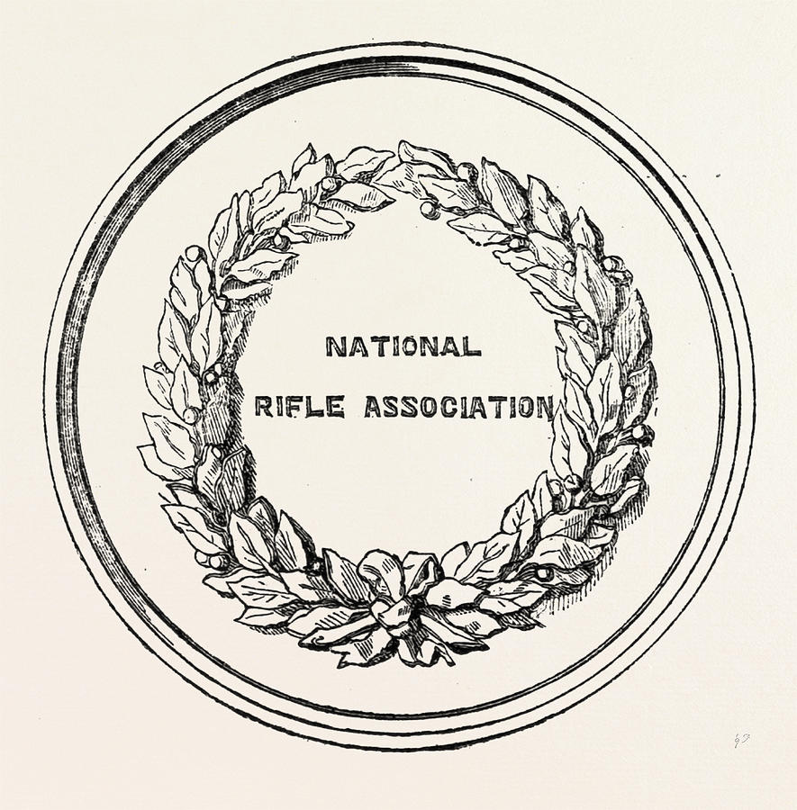 885x900 the national rifle association prize medal drawing - Medal Drawing