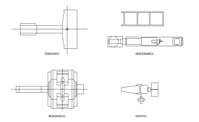 650x400 multiple dental clinic furniture and medical equipment blocks cad - Medical Equipment Drawing