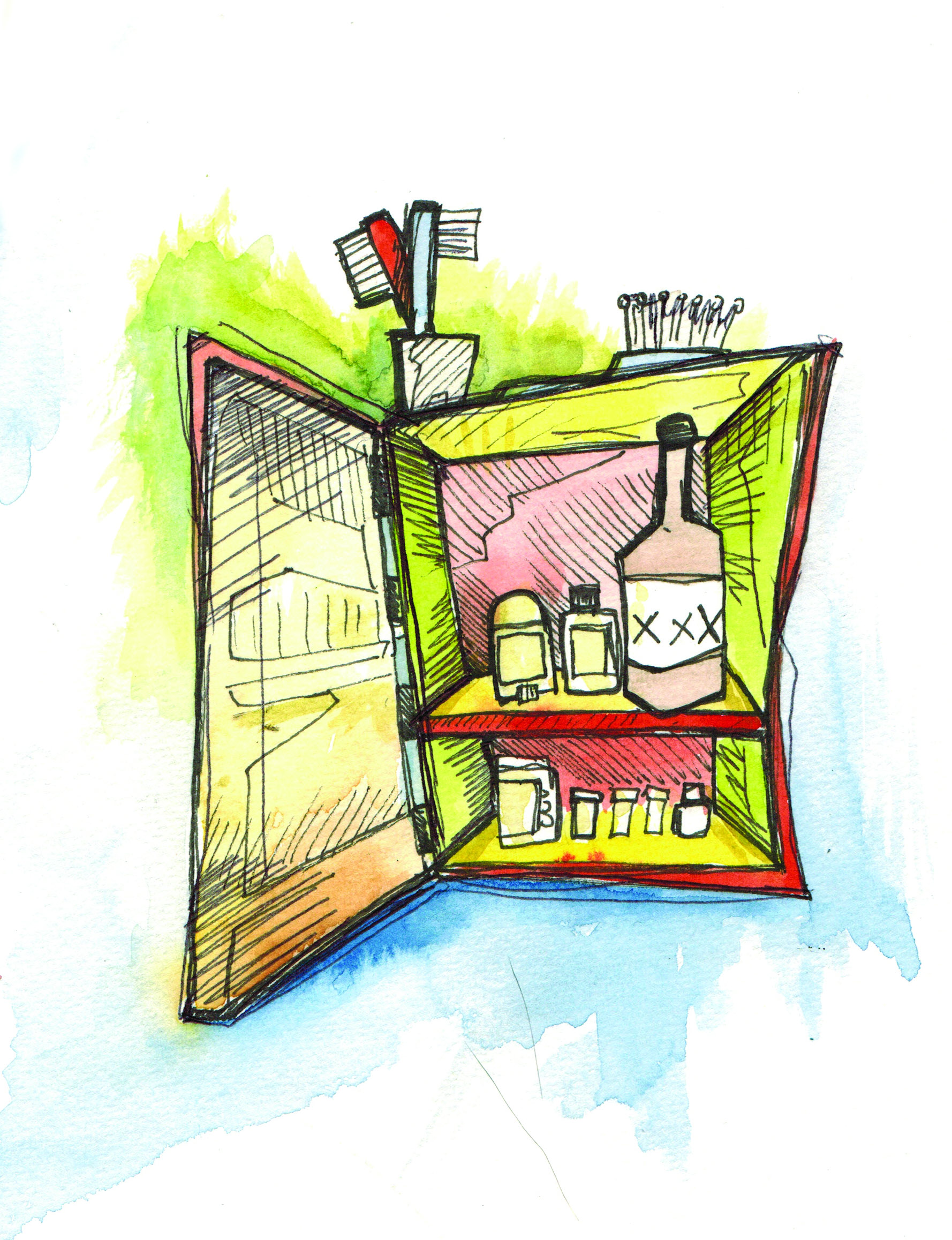 1778x2315 Self Medication The Manitoban - Medication Drawing