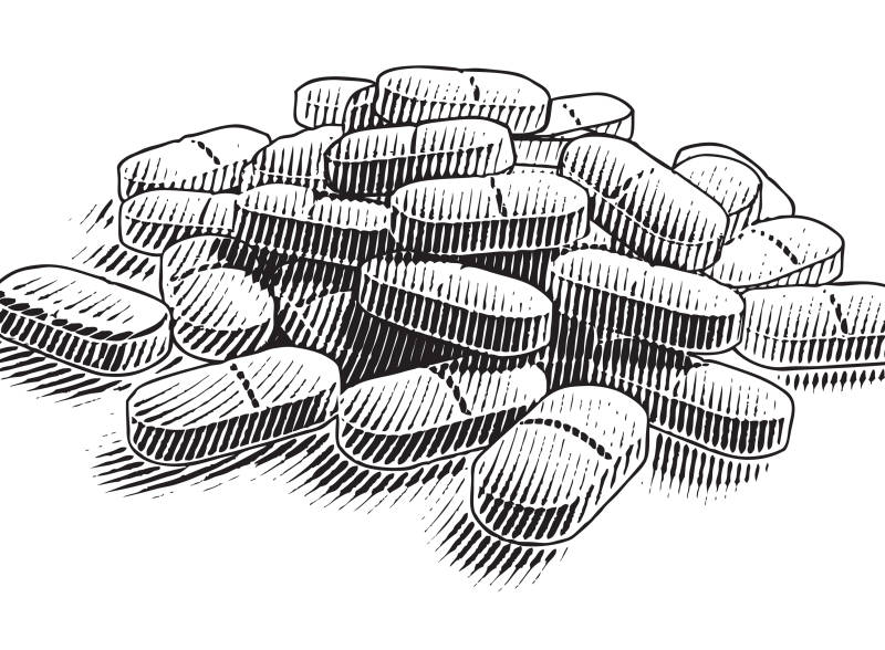 800x588 Before You Share That Pain Medication - Medication Drawing