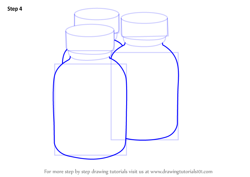846x600 learn how to draw medicine bottles - Medicine Bottle Drawing