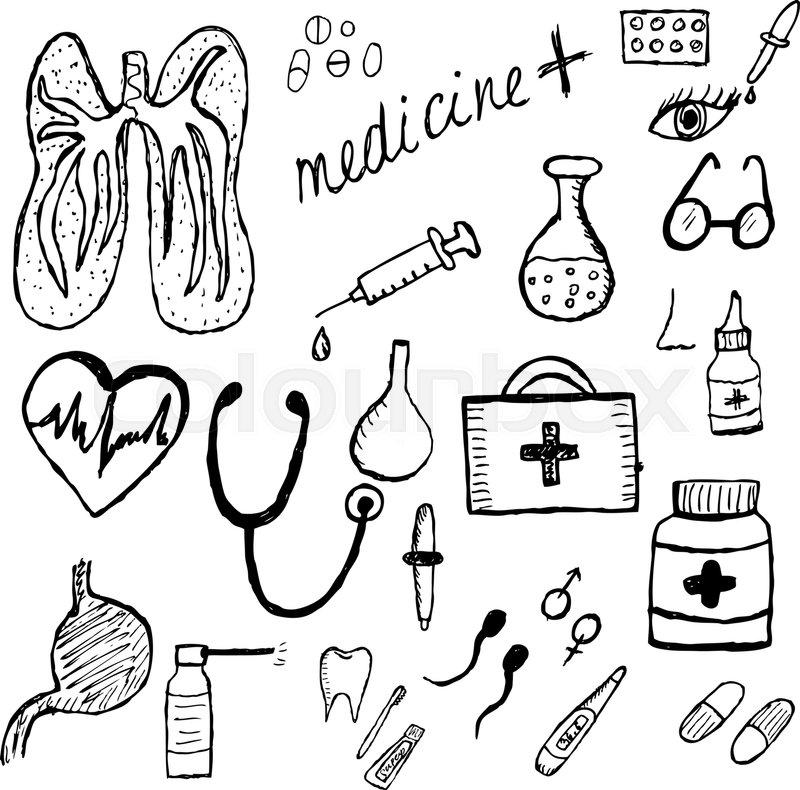 Medicine Drawing at PaintingValley.com | Explore collection of Medicine