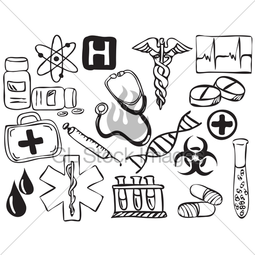 500x500 medicine gl stock images - Medicine Drawing