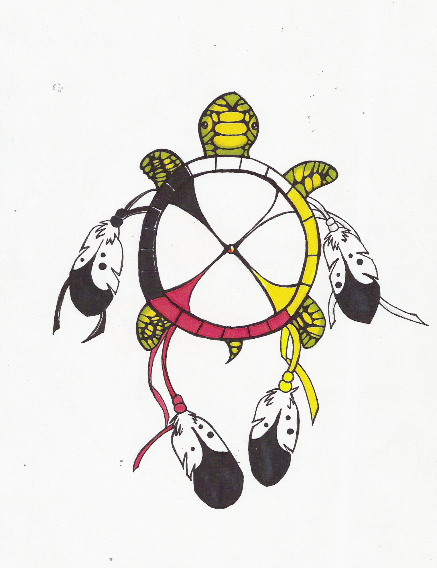 1526x1984 medicine wheel - Medicine Wheel Drawings