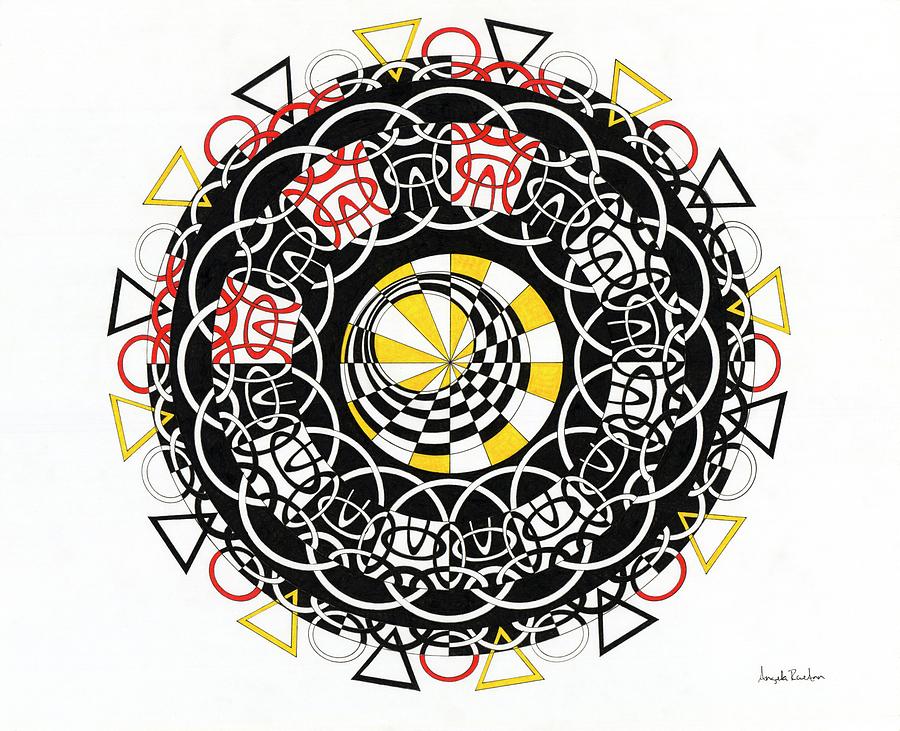 900x731 tangled medicine wheel drawing - Medicine Wheel Drawings