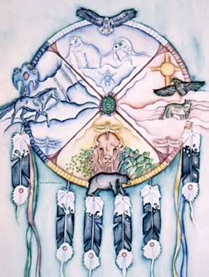 300x398 the esoteric blog ursi's eso garden - Medicine Wheel Drawings