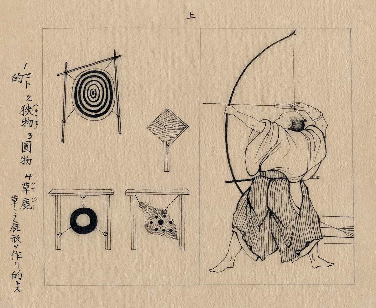 1200x983 History Of Archery - Medieval Archer Drawing