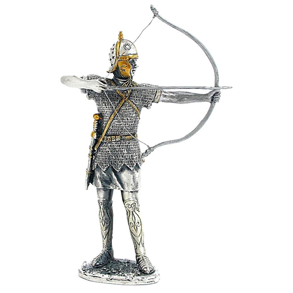 1000x1000 Medieval Pewter Statue - Medieval Archer Drawing