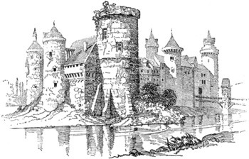 350x224 medieval castles project bundle - Medieval Castle Drawing