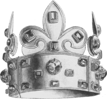 220x205 Crown Of Charlemagne - Medieval Crown Drawing