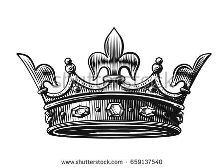 450x338 King Crown Pictures Group With Items - Medieval Crown Drawing