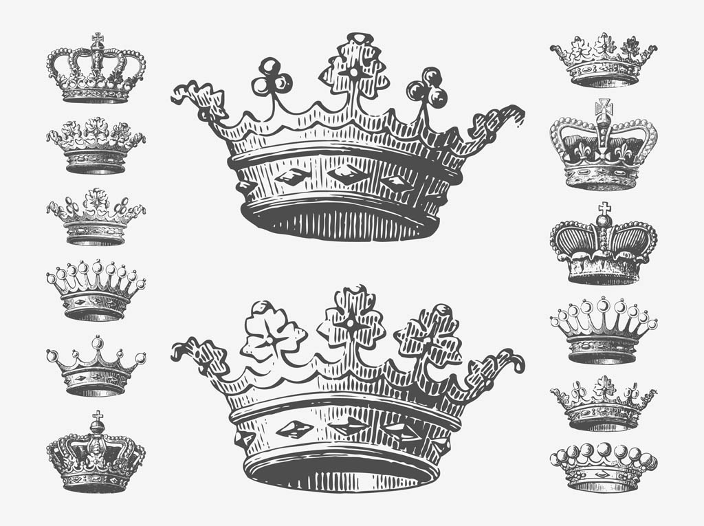 1024x765 Drawing Crown For Free Download - Medieval Crown Drawing
