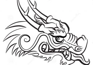 300x210 Japanese Abstract Line Drawing Dragon Free Dragon Drawings Black - Medieval Dragon Drawing