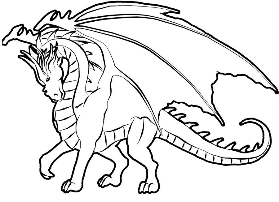900x653 Medieval Dragon Coloring Pages Medieval Dragon Coloring Pages Free - Medieval Dragon Drawing