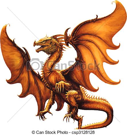 443x470 Medieval Dragon Vector Flying Dragon On A White Background Vector - Medieval Dragon Drawing