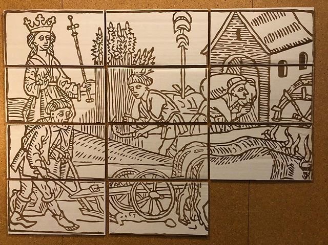 640x479 Childrens Museum Pgh On Twitter Laser Cut Recreations - Medieval Drawings