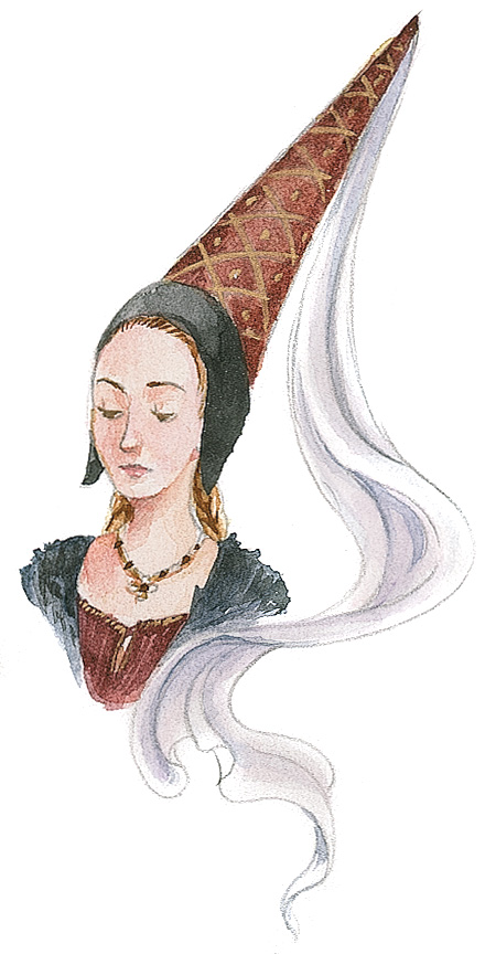 440x864 How To Draw Medieval Clothing - Medieval Dress Drawing