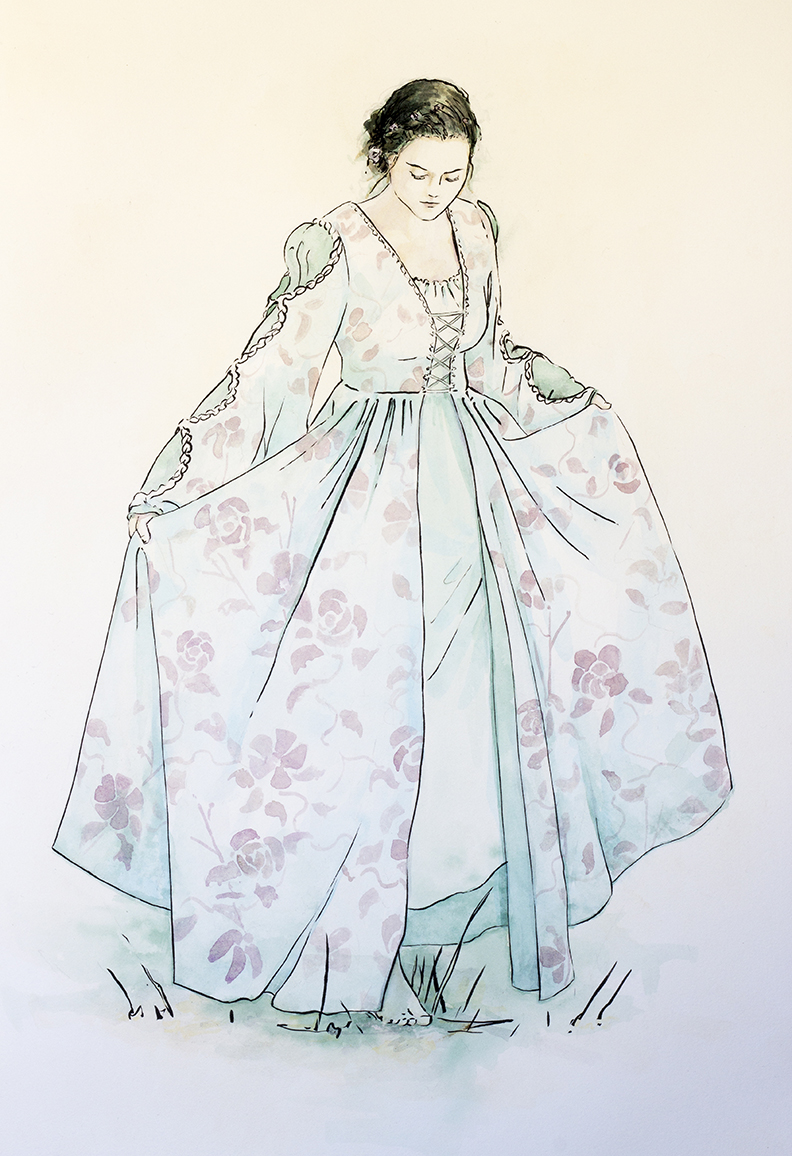 Medieval Dress Drawing at Explore collection of