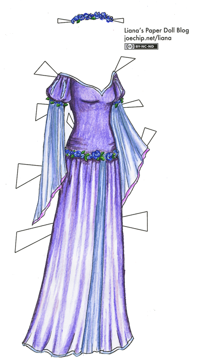 Medieval Dress Drawing at PaintingValley.com | Explore collection of ...