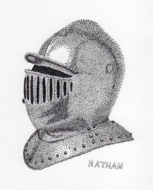 525x650 Stunning Medieval Helmet Drawings And Illustrations For Sale - Medieval Helmet Drawing