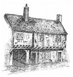 150x158 medieval period buildings and architecture - Medieval House Drawing