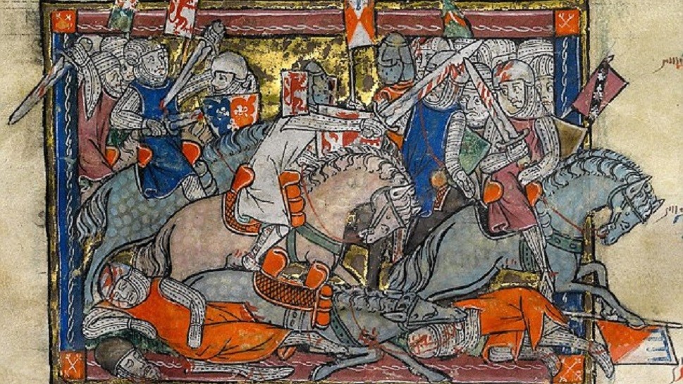 969x545 medieval monks invented king arthur's grave geek and sundry - Medieval King Drawing