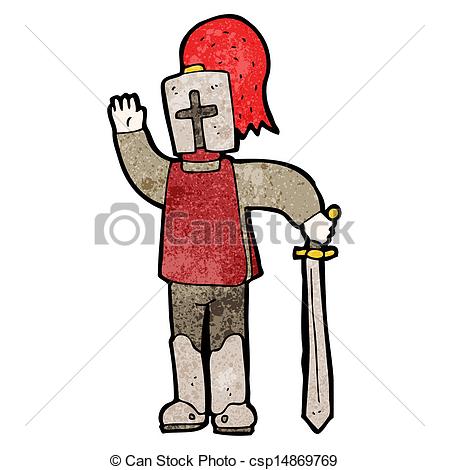 449x470 Cartoon Medieval Knight - Medieval Knight Drawing