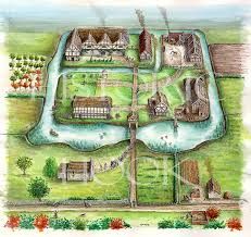 231x218 Medieval Manor - Medieval Manor Drawing