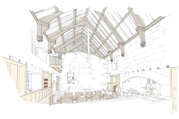 600x400 calverley old hall architect wins bid to revive medieval manor - Medieval Manor Drawing