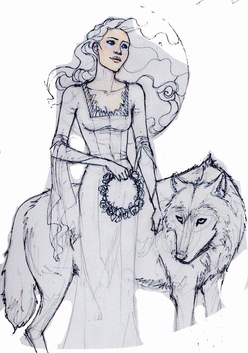 Medieval Princess Drawing at PaintingValley.com | Explore collection of ...