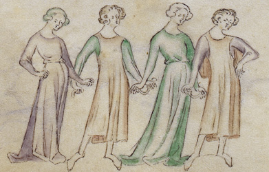 391x250 Medieval Manuscripts Unlocked The Queen Mary Psalter - Medieval Queen Drawing