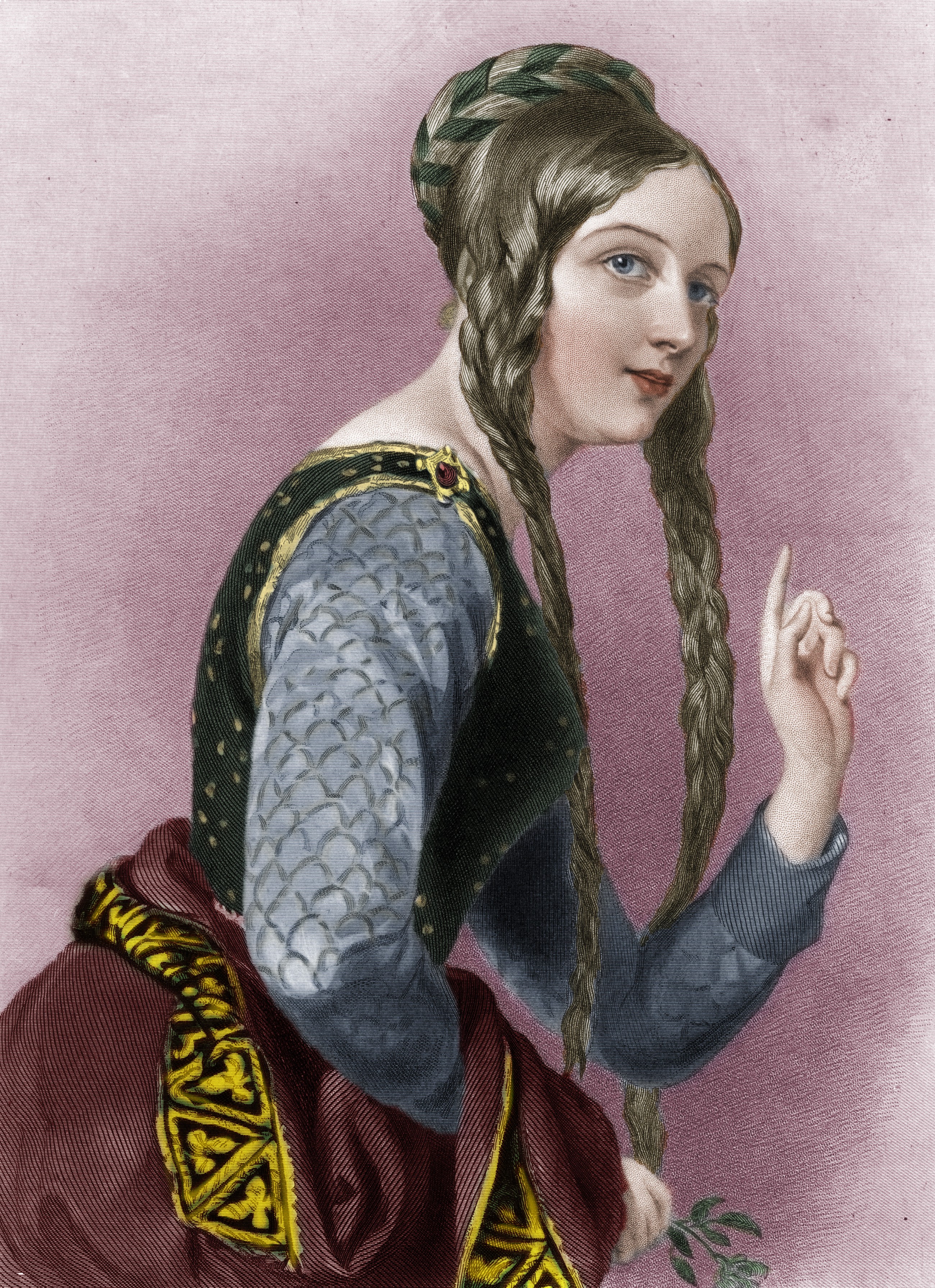 2600x3582 The Most Modern Woman Of Medieval Europe Was A Queen - Medieval Queen Drawing