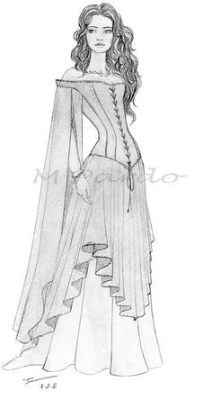 236x444 this is a perfect for how i imagined kiara in the princess - Medieval Queen Drawing