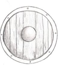 203x216 Lesson Line Thickness And Using Your Pencil Effectively When - Medieval Shield Drawing