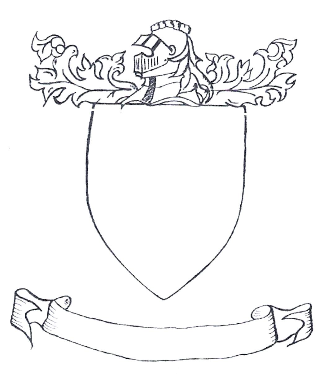 1046x1214 Template Coat Of Arms Template For Students Drawn Night Medieval - Medieval Shield Drawing