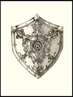 236x314 Best Shield Tattoo Images Coat Of Arms, Middle Ages, Art - Medieval Shield Drawing