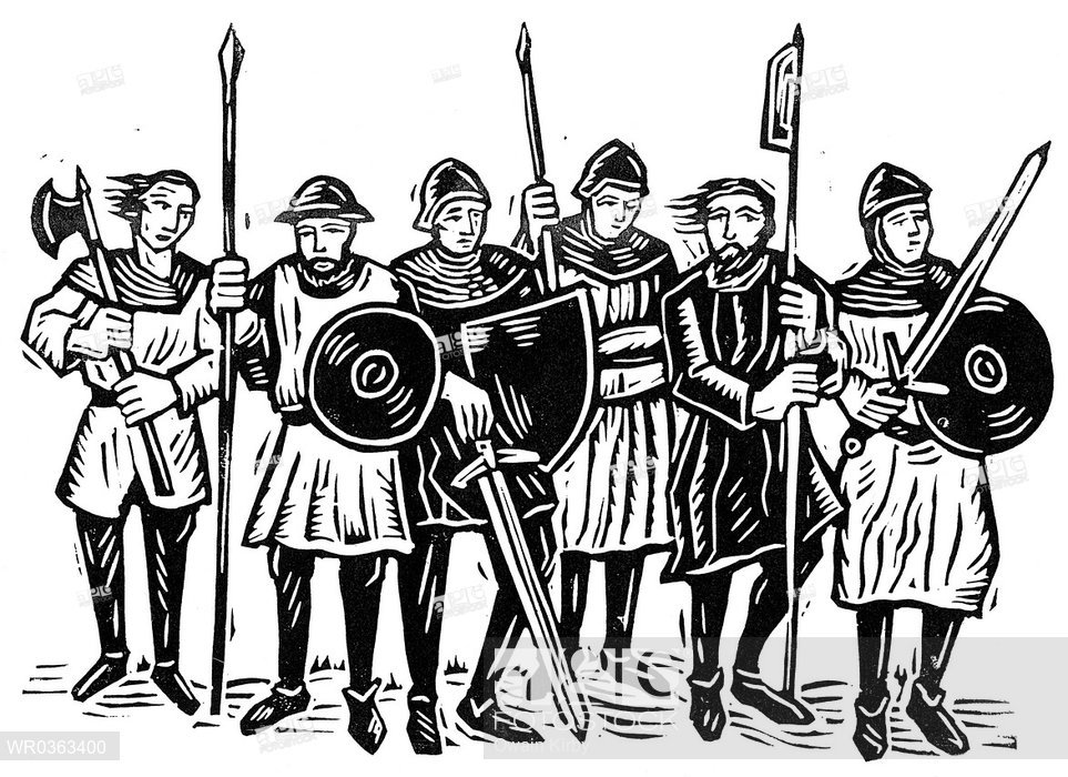 963x700 Medieval Soldiers, Stock Photo, Picture And Royalty Free Image - Medieval Soldier Drawing