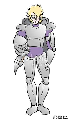 286x500 Medieval Warrior Draw Stock Image And Royalty Free Vector - Medieval Warrior Drawing