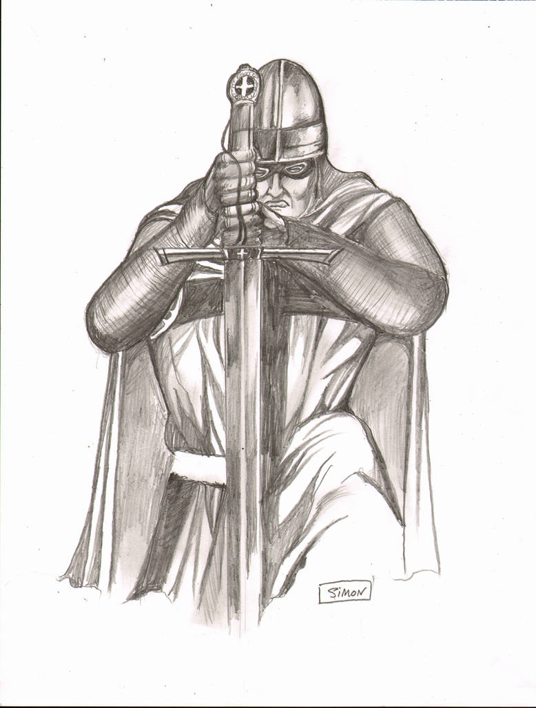 778x1028 Medieval Warrior Pencil - Medieval Warrior Drawing