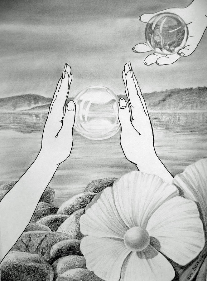 664x900 meditation drawing - Meditation Drawing