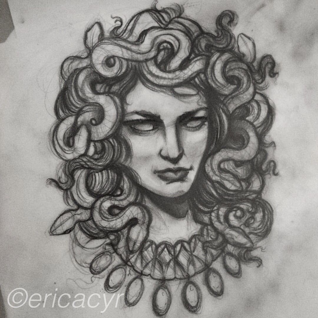 Medusa Drawing At Explore Collection Of Medusa Drawing 8668