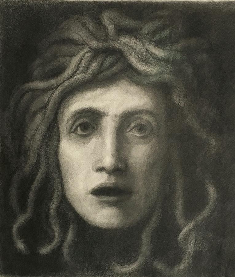 Medusa Head Drawing at PaintingValley.com | Explore collection of ...