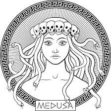 224x225 Image Result For Medusa Line Drawing Tattoos Medusa Gorgon - Medusa Line Drawing