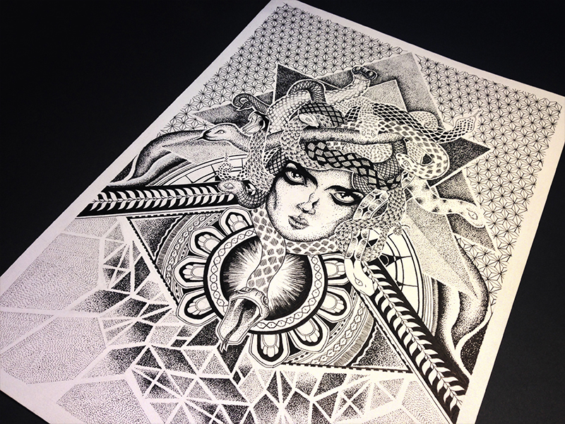 800x600 Medusa Tattoo Drawing - Medusa Tattoo Drawing