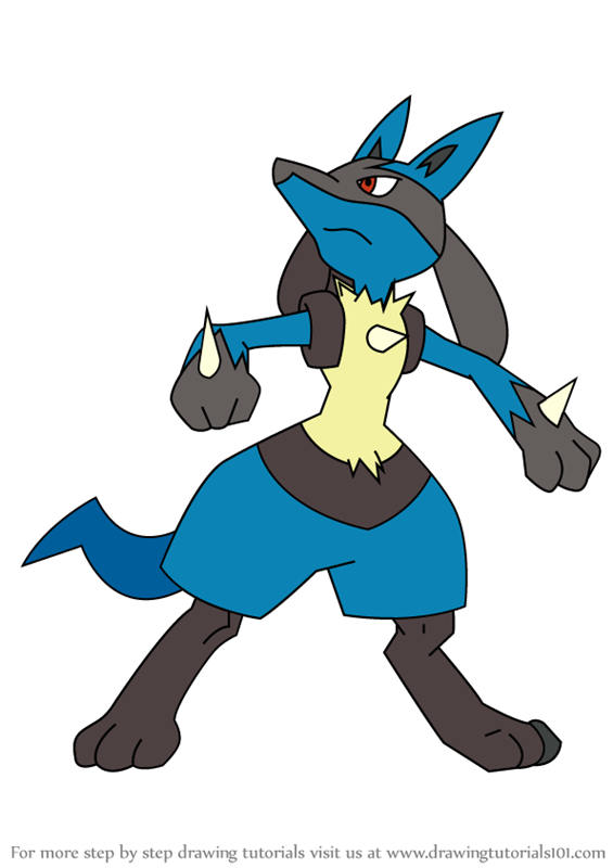 Mega Lucario Drawing at PaintingValley.com | Explore collection of Mega ...