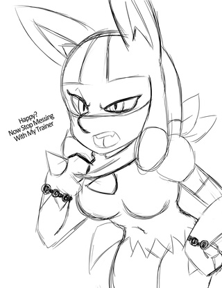 320x414 Lucario Drawings On Paigeeworld Pictures Of Lucario - Mega Lucario Drawing