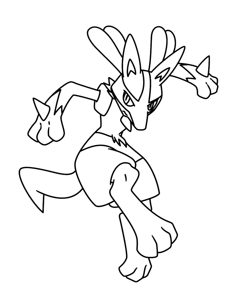 793x1024 How To Draw Mega Lucario Step Lucario Riolu - Mega Lucario Drawing